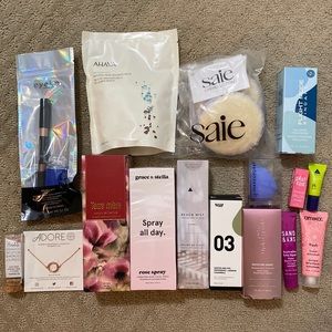 BULK!! Facial products/makeup/skin care/jewelry